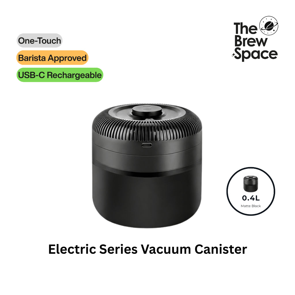 Electric Series Vacuum Canister | One-Touch Vacuum Seal | Type C Rechargeable