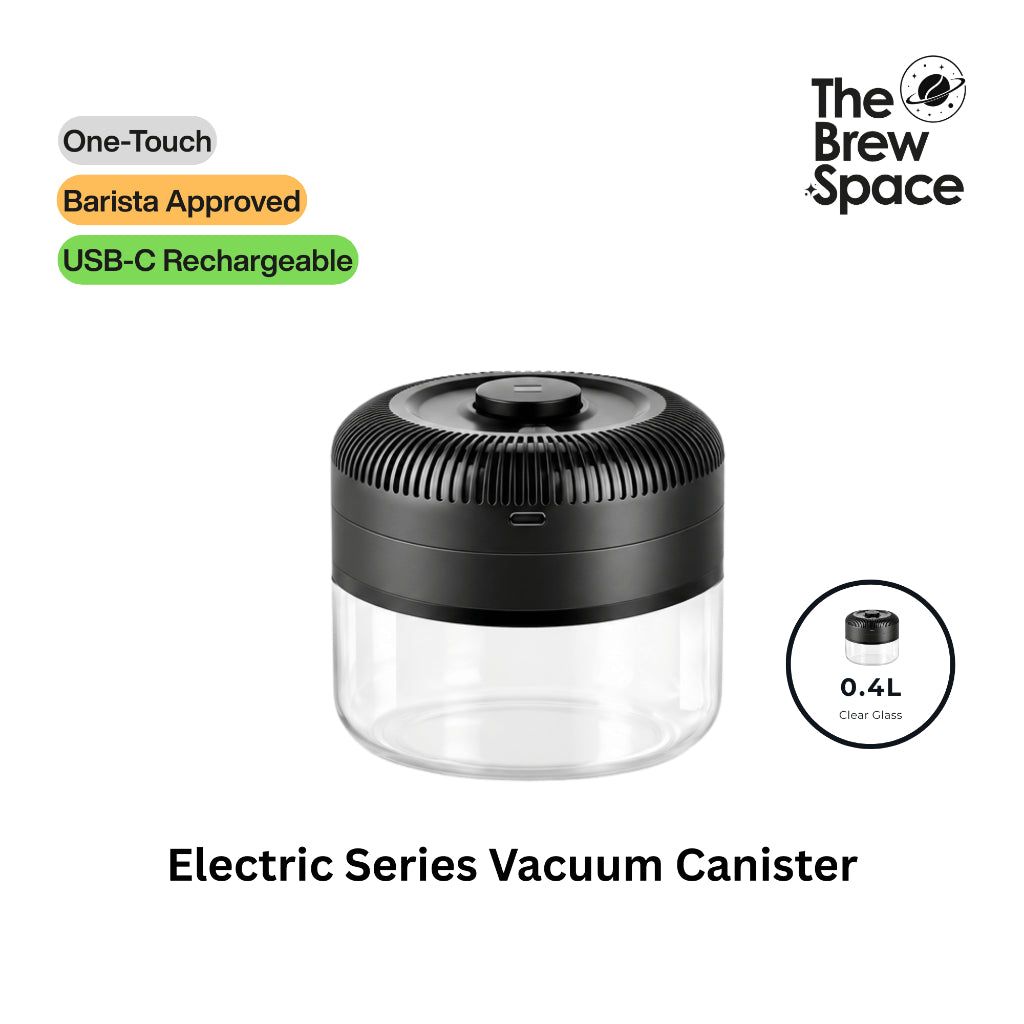 Electric Series Vacuum Canister | One-Touch Vacuum Seal | Type C Rechargeable