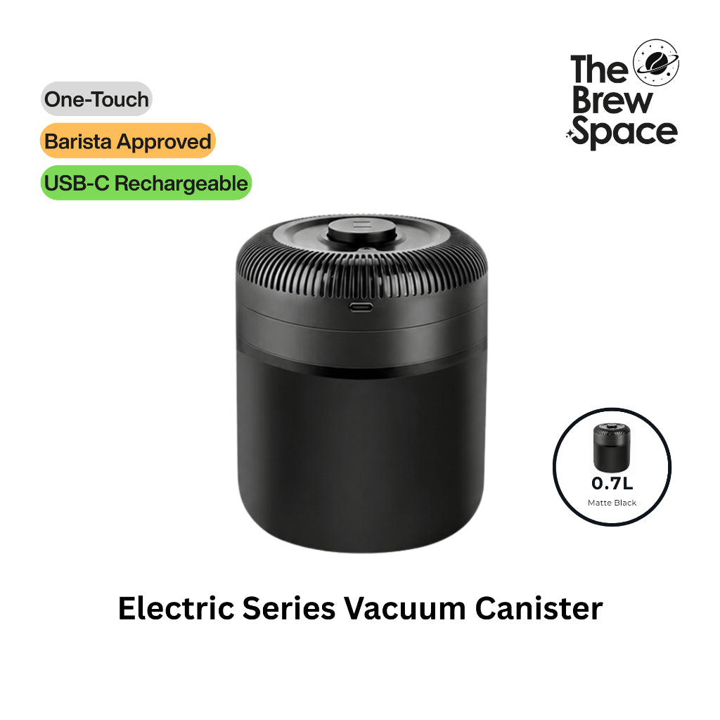 Electric Series Vacuum Canister | One-Touch Vacuum Seal | Type C Rechargeable