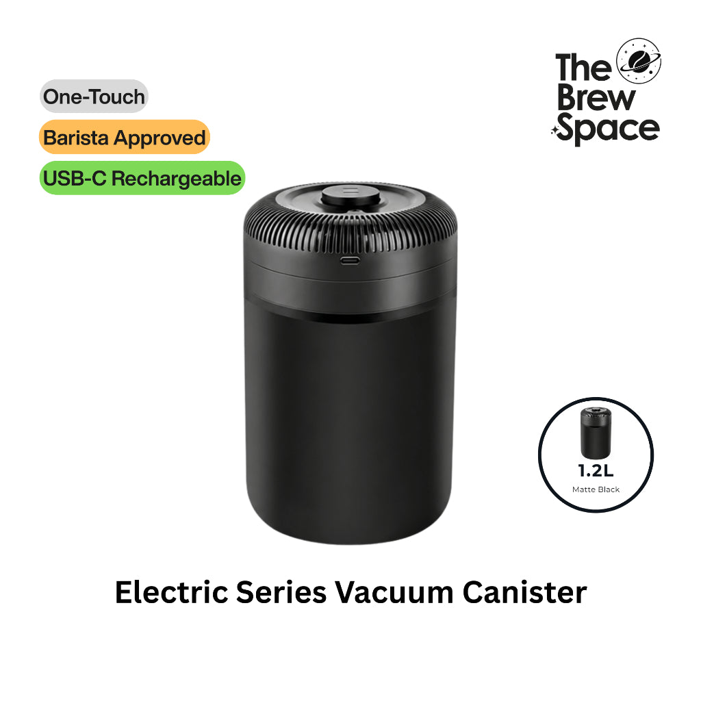 Electric Series Vacuum Canister | One-Touch Vacuum Seal | Type C Rechargeable