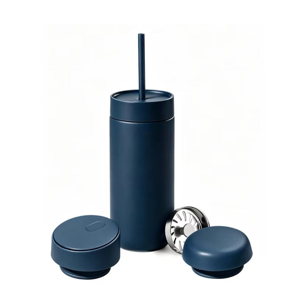 3-in-1 Stainless Steel Vacuum Insulated Tumbler | 450ml / 16oz | Hot & Cold