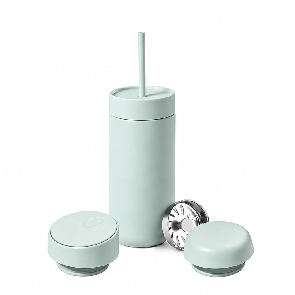 3-in-1 Stainless Steel Vacuum Insulated Tumbler | 450ml / 16oz | Hot & Cold