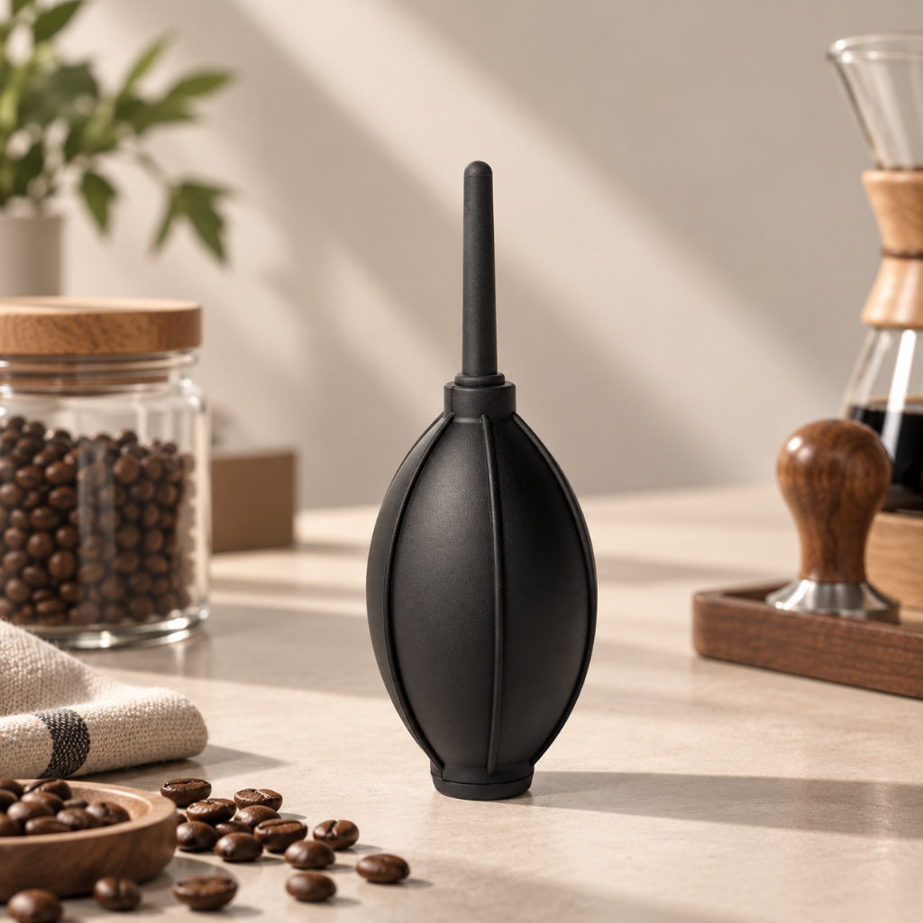 Coffee Powder Cleaning Brush + Air Blower