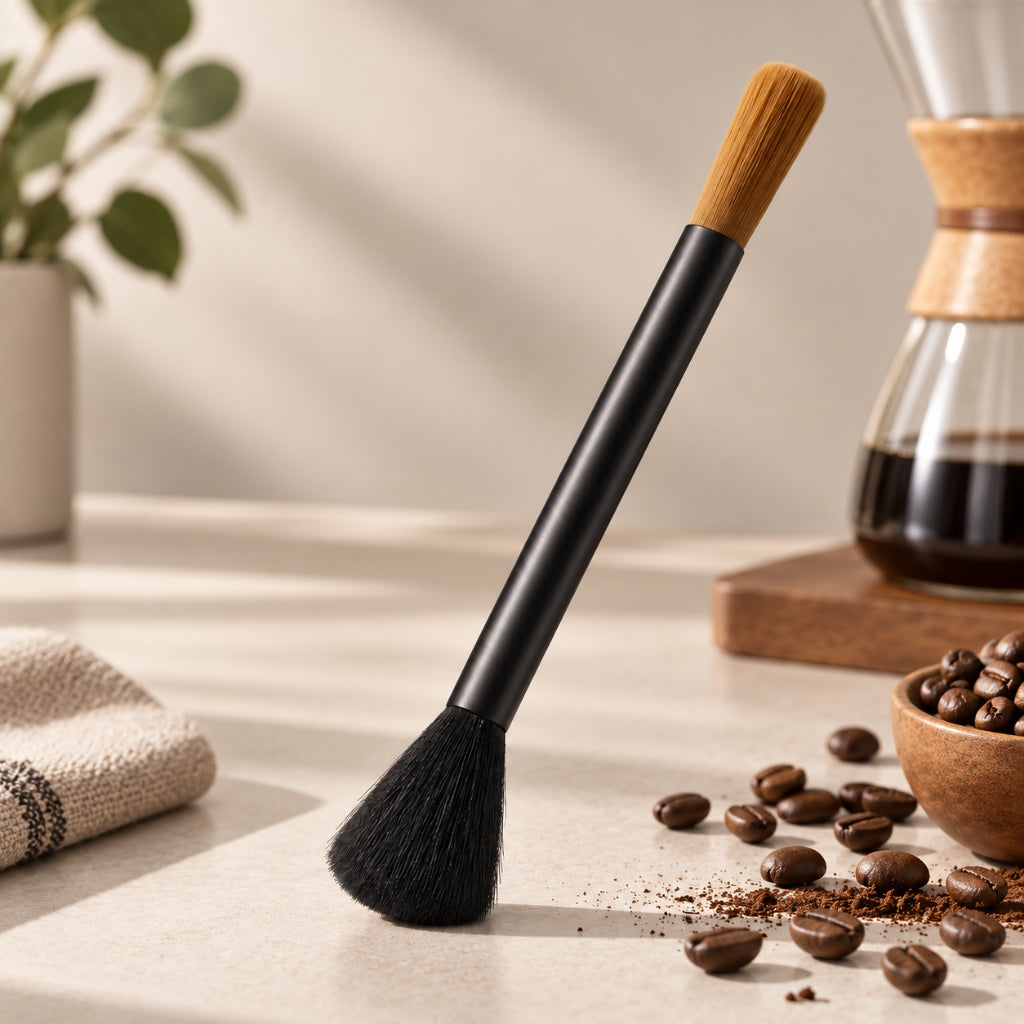 Coffee Powder Cleaning Brush + Air Blower