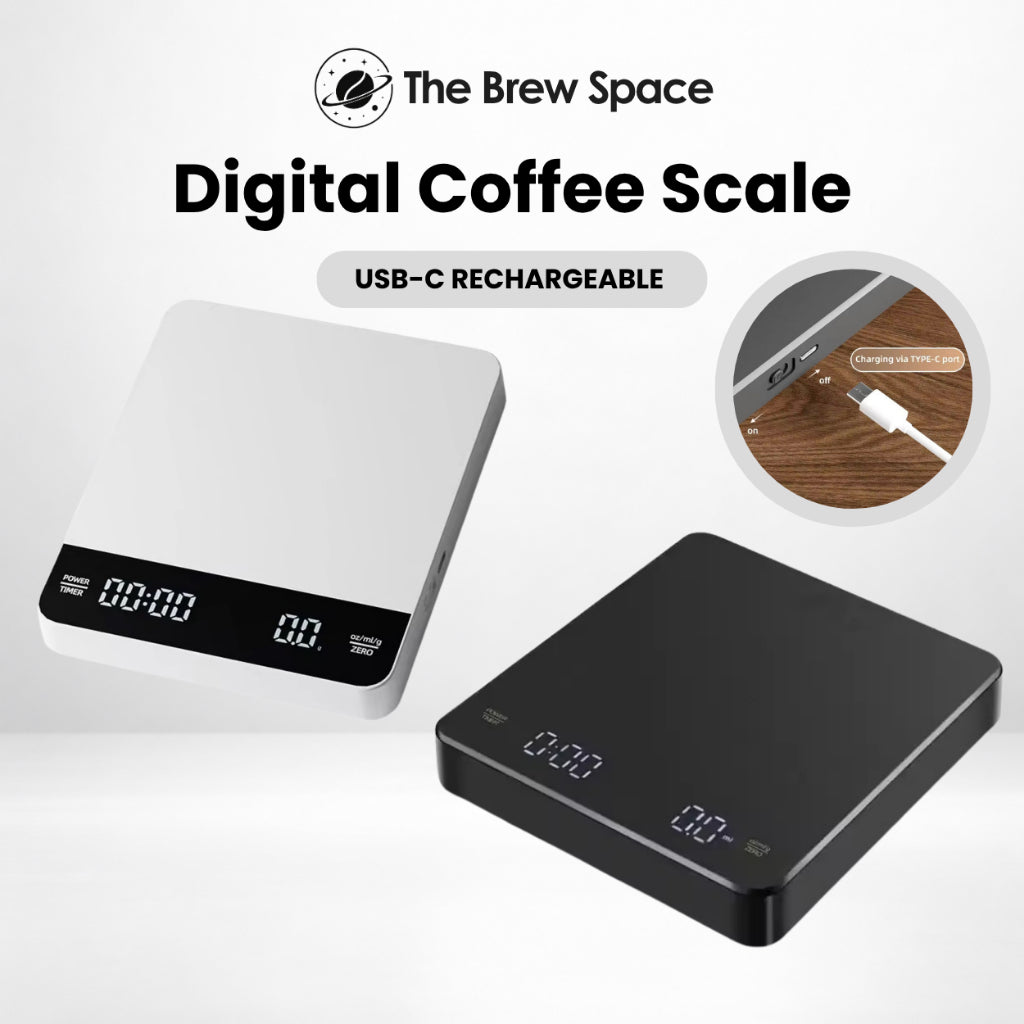 Gravity Digital Coffee Scale | 0.1g Precision | Coffee & Pour Over Scale