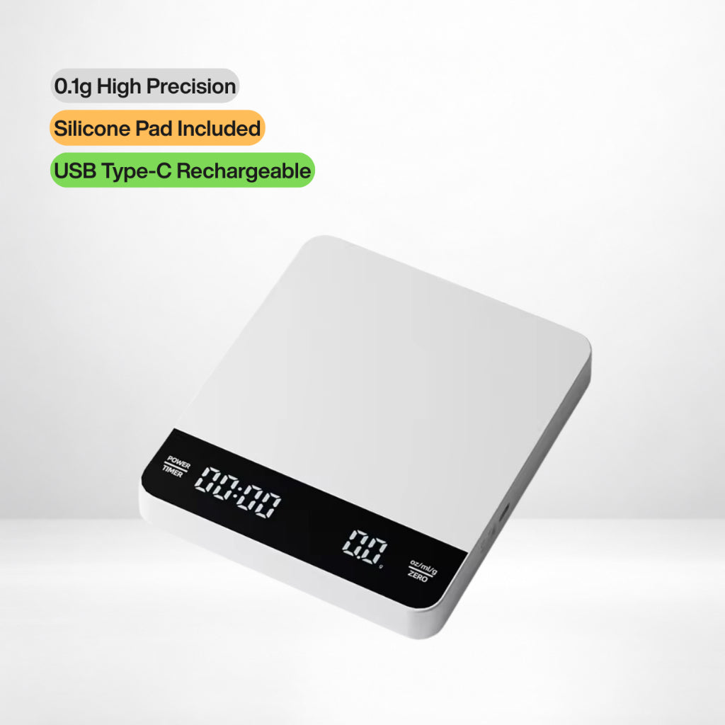 Gravity Digital Coffee Scale | 0.1g Precision | Coffee & Pour Over Scale