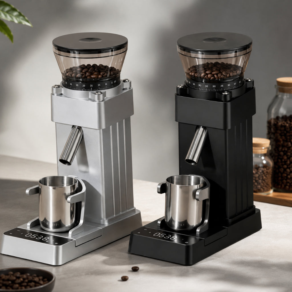 Electric Portable USB Rechargeable Coffee Grinder | Grind-by-Weight Digital Scale