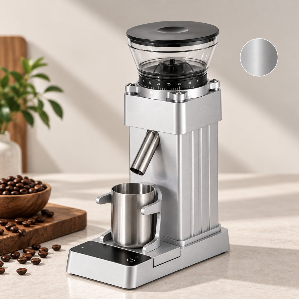 Electric Portable USB Rechargeable Coffee Grinder | Grind-by-Weight Digital Scale